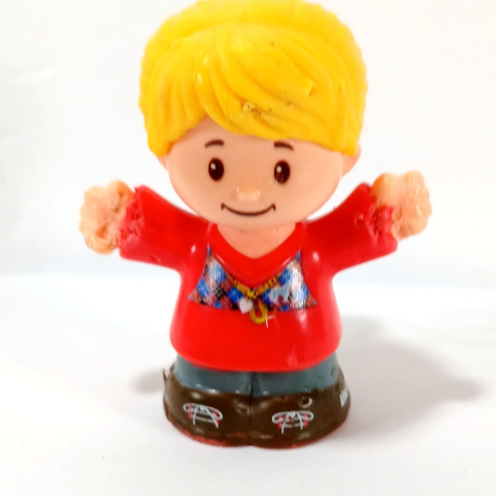 Fisher Price Little People Blonde Ponytail Girl